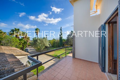 oberer Balkon am Studio