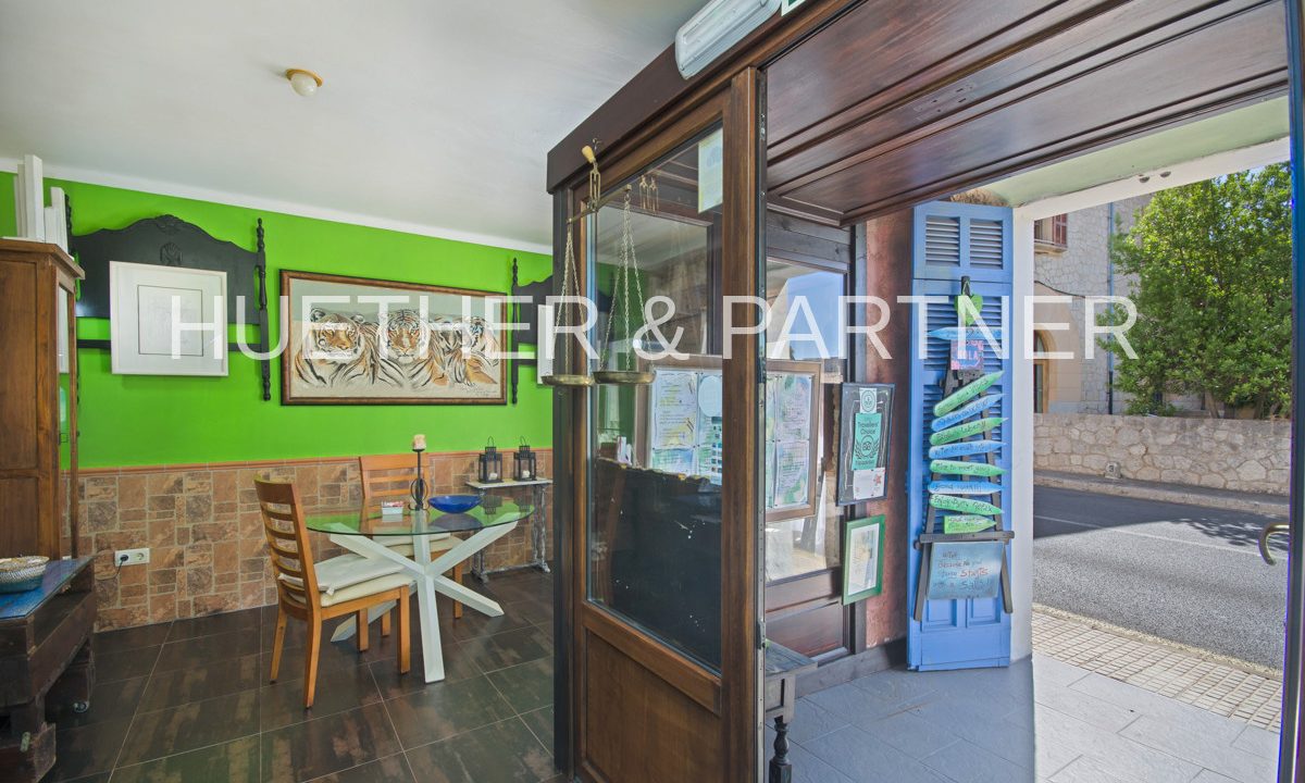 Restaurant Eingangsbereich