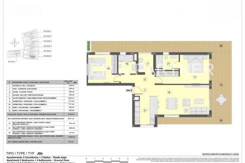 Grundriß EG-Gartenwohnung