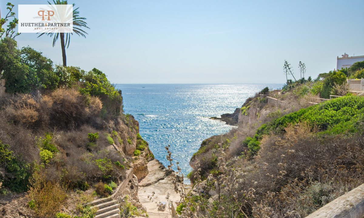 Blick auf das Meer